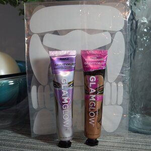GLAMGLOW Gravity Mud X 2 plus Bonus Wrinkle Smoothies NEW SEALED